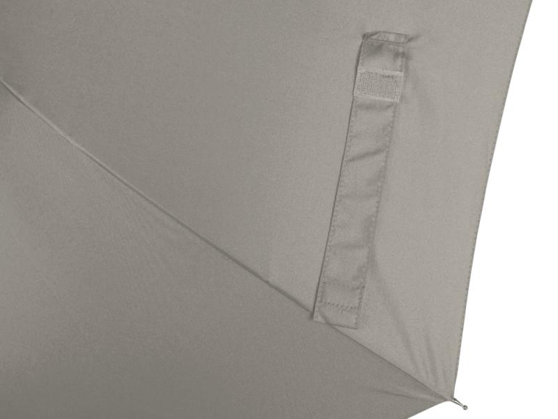 Зонт-трость Reviver с куполом из переработанного пластика