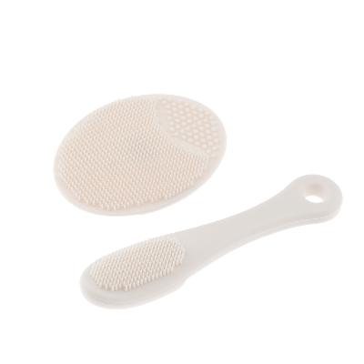 Набор спонжей Dewal Beauty для умывания, силиконовый, 65мм x 50мм, 105мм х 2,5мм (2 штуп)