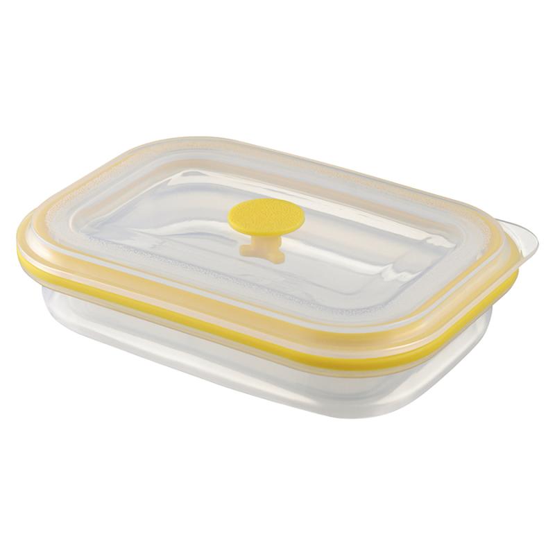 Контейнер для переноски и хранения силикон прямоный складной silikobox, 600 мл