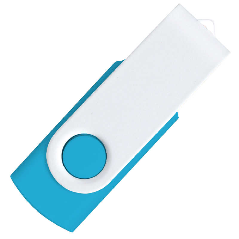 Флеш накопитель USB 2.0 Twister Сolor Mix 16GB, пластик Софт Тачметалл