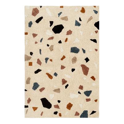 Ковер из хлопка terrazzo poetry из коллекции ethnic, 120х180 см