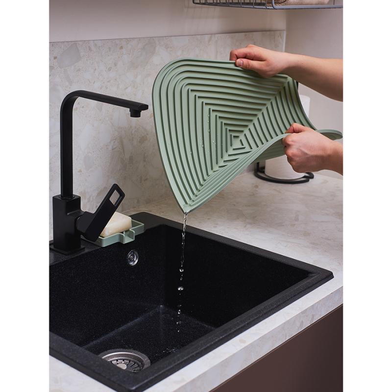 Коврик для сушки посуды dry flex, 34,6х44,6 см