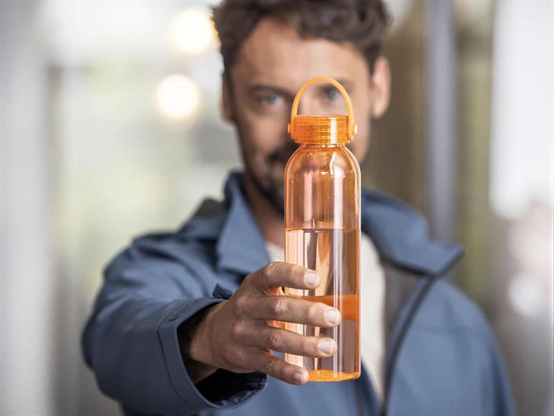 Бутылка для воды Алти, переработанный ПЭТ, 630 мл