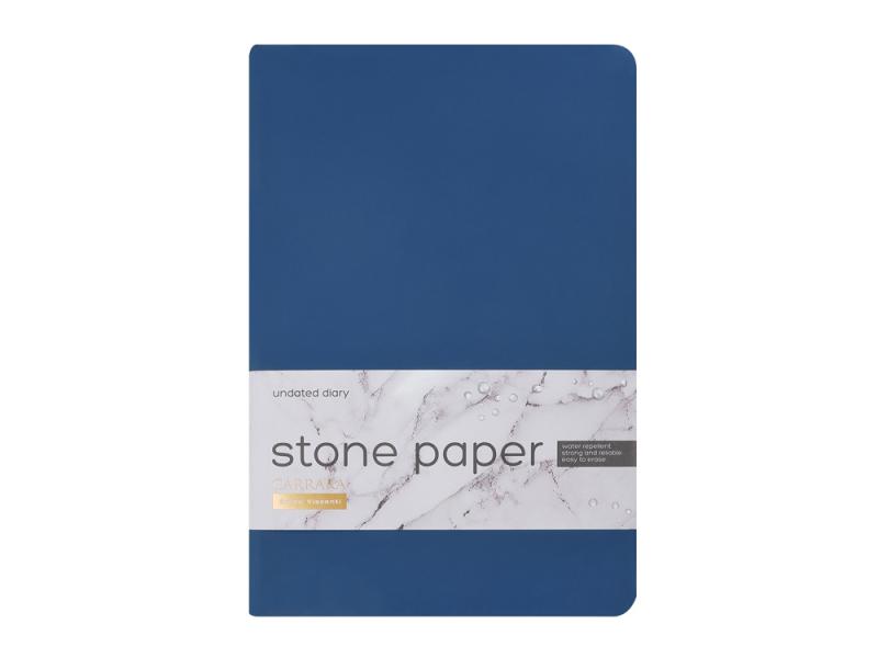 Ежедневник с каменной бумагой недатированный А5 Carrara