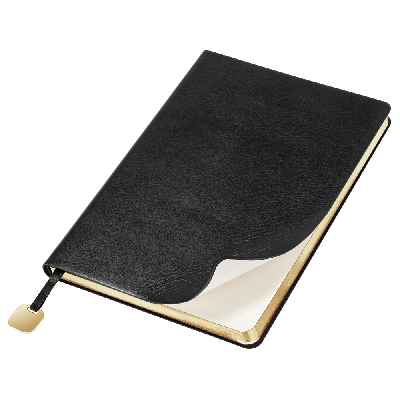 Ежедневник Flexy Buffalo А5,  с золотистым срезом , недатированный, в гибкой обложке