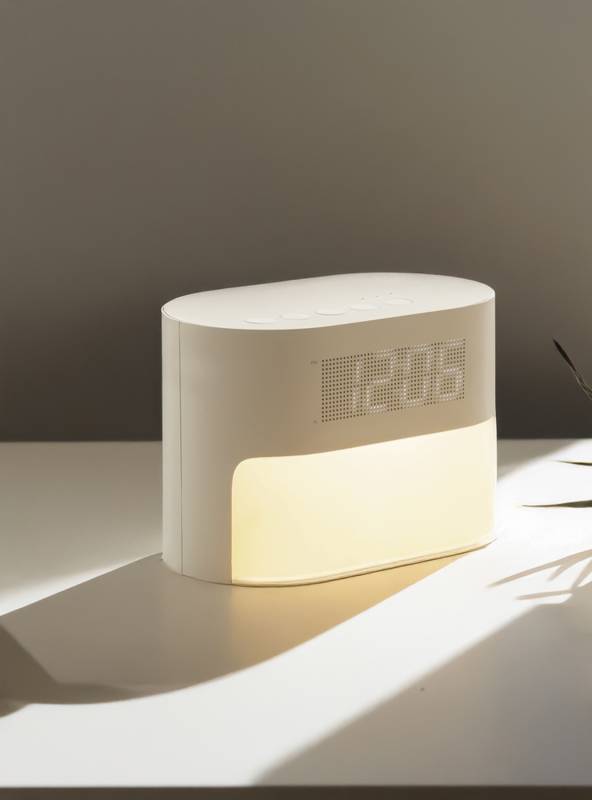 Световой будильник LumaRise из переработанного пластика RCS