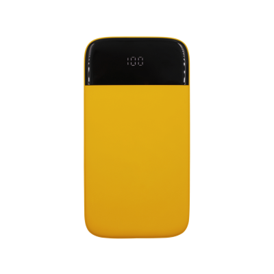 Внешний аккумулятор Bplanner Power 3 ST, софт-тач, 10000 mAh (Желтый)