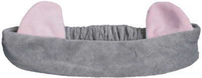 Повязка Dewal Beauty на голову «ушки»,  с розовым