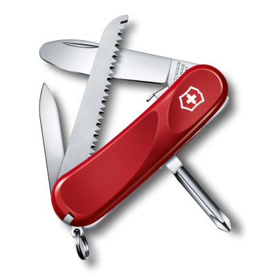 Нож перочинный VICTORINOX Junior 09, 85 мм, 8 функций, с фиксатором лезвия
