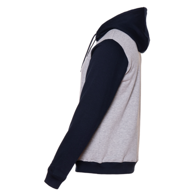 Худи унисекс STAN футер с начёсом 260,20, Серый меланж - Тёмно (50/46)