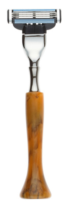 Станок для бритья IL Ceppo, MACH3, каучуковая смола, рукоять   , имитация мрамора
