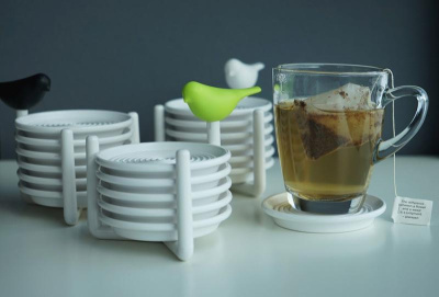 Набор подставок под чашки sparrow