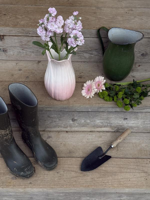 Ваза petal розового цвета из коллекции , 26 см