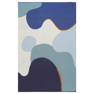 Плед из хлопка с авторским принтом  из коллекции freak fruit, 130х180 см