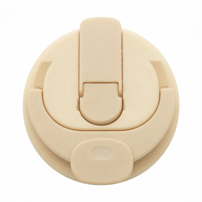 Термокружка Osaka, вакуумная, стальная, 410 мл, матовая, кремовая