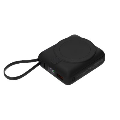 Внешний аккумулятор с подсветкой Риттер PD (Ritter PD) 10000mAh с функцией беспроводной зарядки 15W