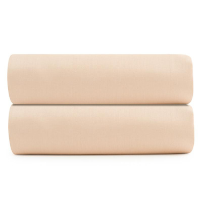 Простыня из сатина розового цвета из коллекции essential, 240х270 см
