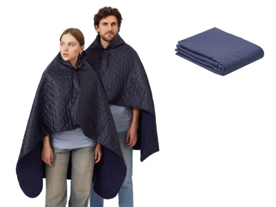 Плед-пончо 2-в-1 Cappy с капюшоном и мешком