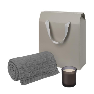 Подарочный набор Enigma. Fado,  (свеча, плед)