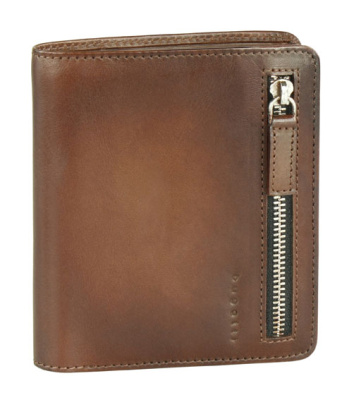 Портмоне BUGATTI Domus, с RFID защитой, натуральная воловья кожа, 10х2х12 см