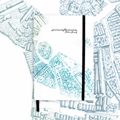 Блокнот линованный Pininfarina ITALIAN BEAUTY VENEZIA из каменной бумаги, А5