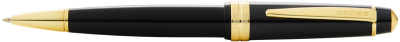 Шариковая ручка Cross Bailey Light Polished Black Resin and Gold Tone