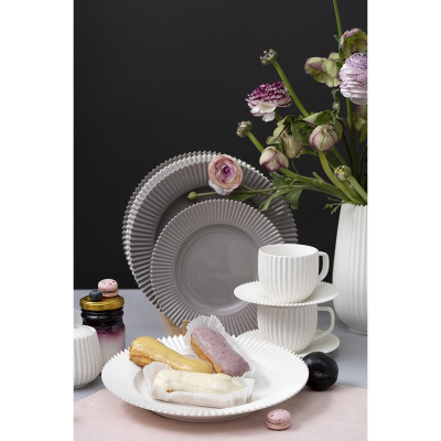 Набор из двух тарелок  из коллекции edge, 21 см