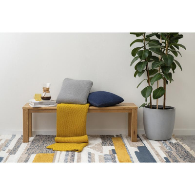 Подушка декоративная из стираного хлопка  из коллекции essential, 45х45 см