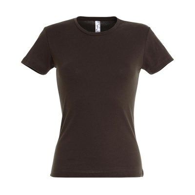 Футболка женская MISS, белый, S, 100% хлопок, 150 г/м2