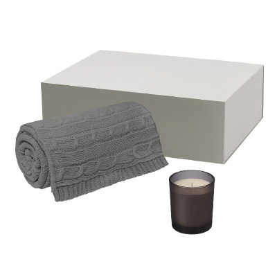 Подарочный набор Enigma, Fado,  (свеча, плед)