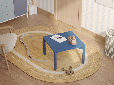 Ковер из джута овальный с вставками  из коллекции ethnic, 200х300см