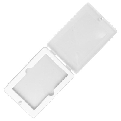 Футляр для флеш накопителя в виде кредитной карты, пластикпрозрачный