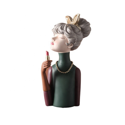 Статуэтка "Девушка со щенком"