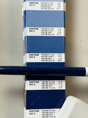 Ручка шариковая, Simple, пластиковая