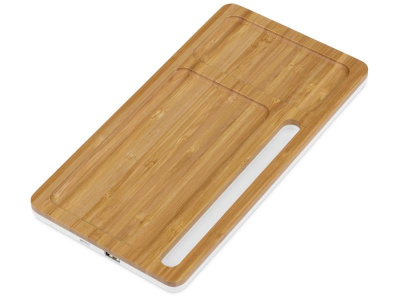 Беспроводное зарядное устройство-органайзер из бамбука Timber
