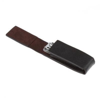 Маникюрный набор DEWAL серии "FOR MEN", 2пр Футляр: натуральная кожа