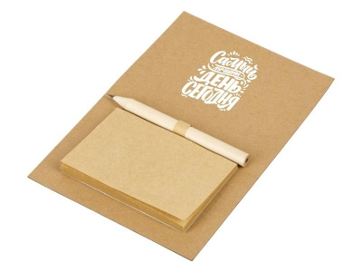 Магнит на холодильник с блокнотом и карандашом для заметок Magny