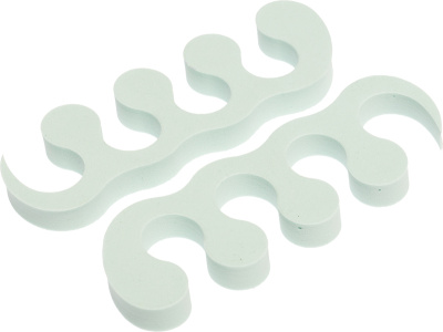 Разделители Dewal Beauty для пальцев , 10,3 x 3,5 x 0,8 см, 1 пара