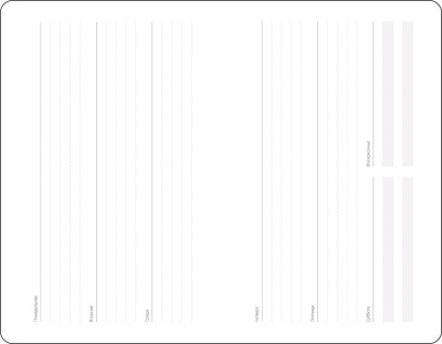 Еженедельник недатированный<br />10.5х16 см, 192 стр.