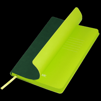 Ежедневник Латте (Latte NEW) недатированный, лимонный