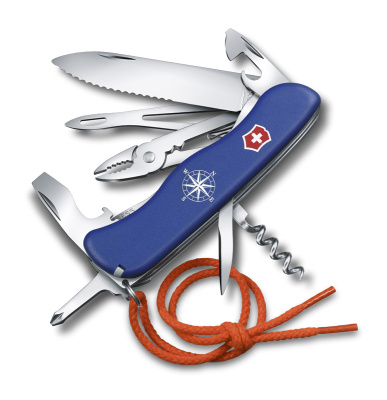 Нож перочинный VICTORINOX Skipper, 111 мм, 18 функций, с фиксатором лезвия, со шнурком