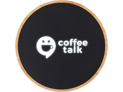 Беспроводное зарядное устройство с подсветкой лого Reedia S3, 15 Вт