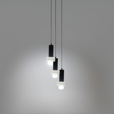 Светильник подвесной каскадный fungus, D15х25 см, 3 плафона