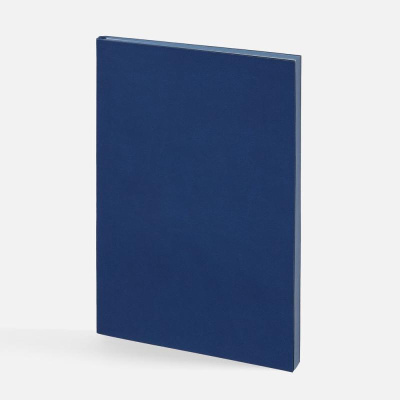 Ежедневник Flat, недатированный, синий