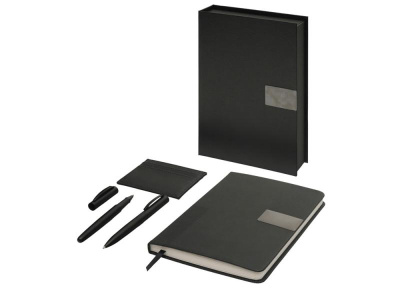 Подарочный набор Goethe с блокнотом А5, 2-мя ручками и картхолдером