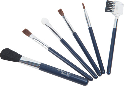 Набор Dewal Beauty косметических кистей маленький (6штупак)