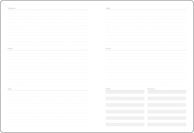 Еженедельник недатированный<br />15.5х21 см, 144 стр.