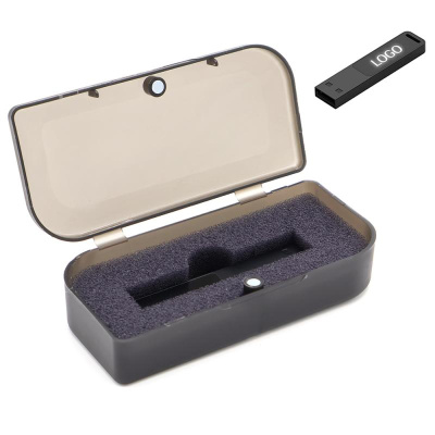 Флешка Suomi 16 Гб в футляре, с синей подсветкой