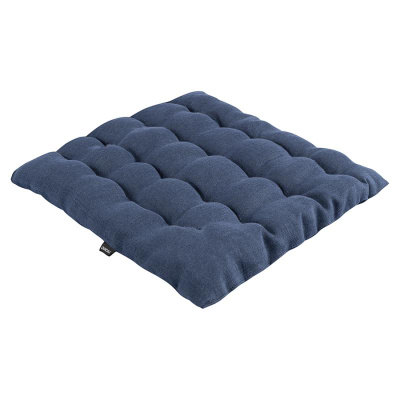 Подушка на стул из стираного льна  из коллекции essential, 40х40x4 см