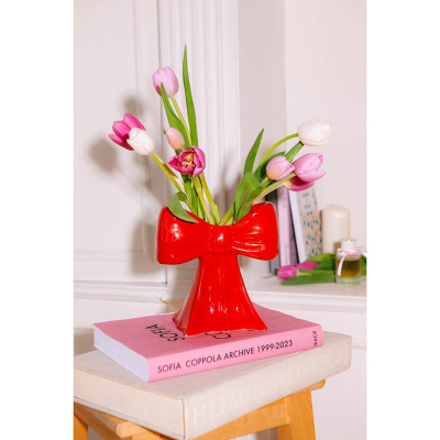 Ваза для цветов bow, 20 см